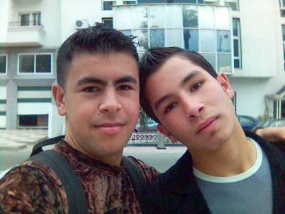 c'est moi et brahim